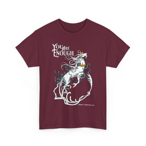 You are enough - Unisex Heavy Cotton Tee - Image 43