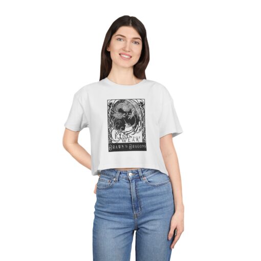 I am Kind not Weak - Women's Crop Tee - Image 3