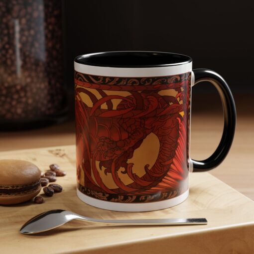 The Duel - Accent Coffee Mug (11, 15oz) - Image 5