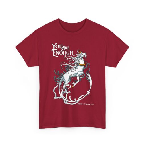 You are enough - Unisex Heavy Cotton Tee - Image 51