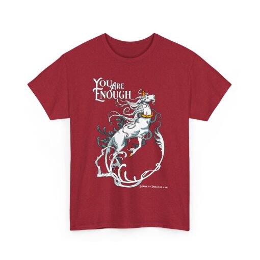 You are enough - Unisex Heavy Cotton Tee - Image 27