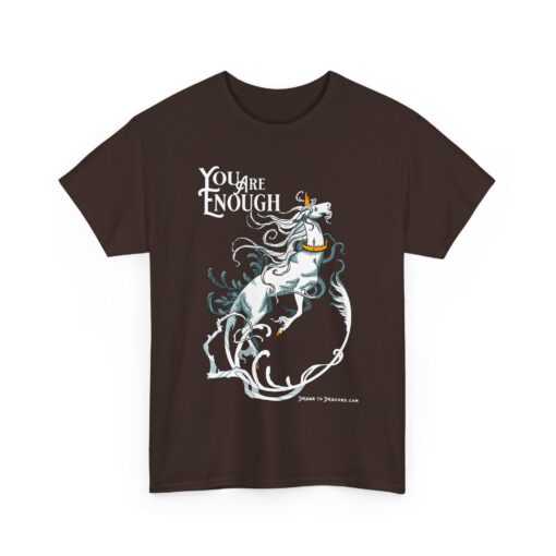 You are enough - Unisex Heavy Cotton Tee - Image 35